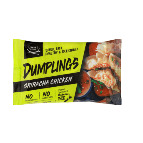 Leanne's Kitchen Sriracha Chicken Dumplings 250g