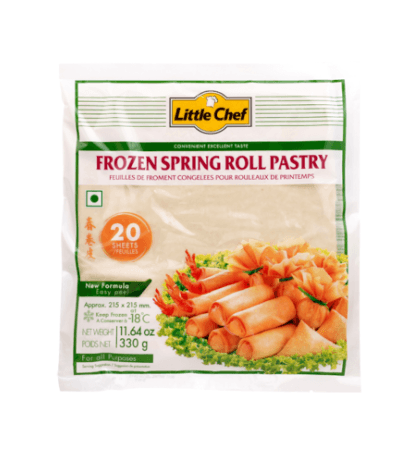 Little Chef Frozen Spring Roll Pastry 330g