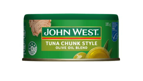 John West Chunk Style Tuna Olive Oil Blend 185g