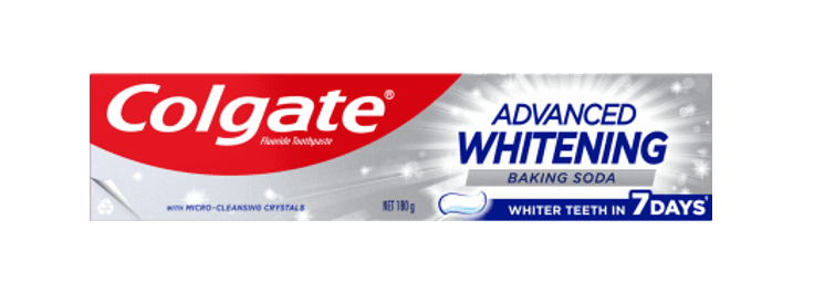Colgate Advanced Whitening Baking Soda Toothpaste 180g