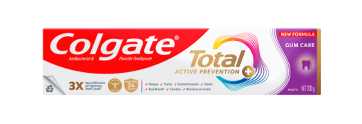 Colgate Total Active Prevention Gum Care Toothpaste 200g