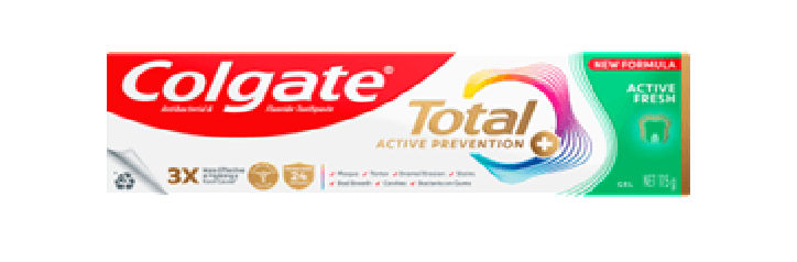 Colgate Total Active Prevention Active Fresh Toothpaste 115g