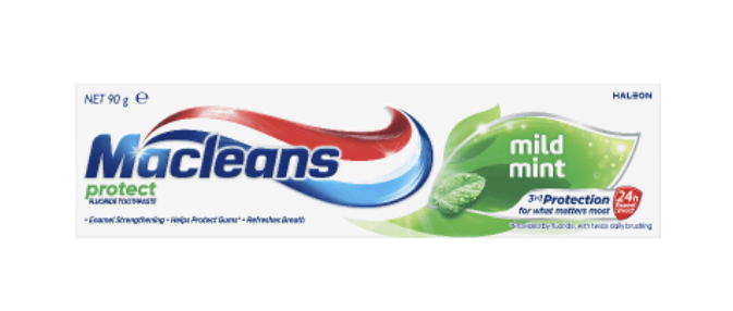 Macleans Protect Mild Mint Toothpaste 90g