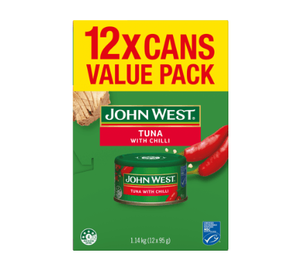 John West Chilli Tuna 12 x 95g