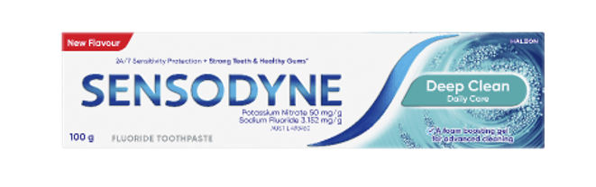 Sensodyne Deep Clean Daily Care Toothpaste 100g