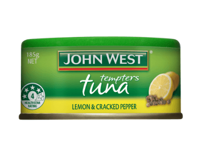 John West Lemon and Cracked Pepper Tuna Tempters 185g