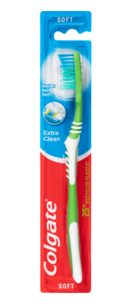 Colgate Extra Clean Soft Toothbrush 1pk
