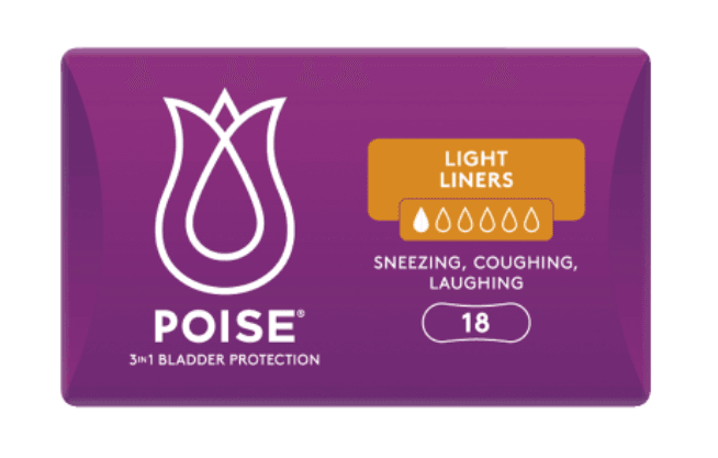 Poise Light Liners 18pk