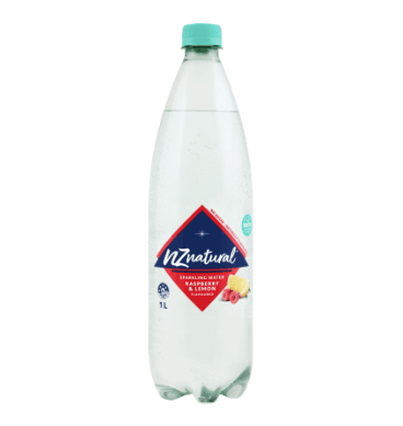 NZ Natural Raspberry & Lemon Sparkling Water 1l
