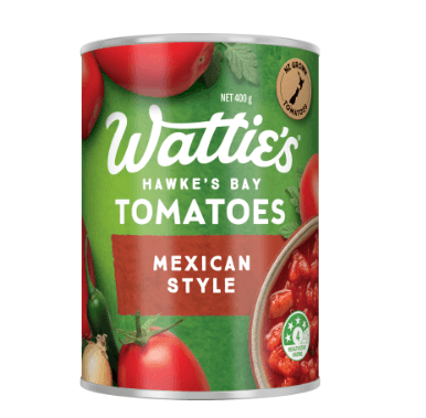 Wattie's Mexican Style Tomatoes 400g