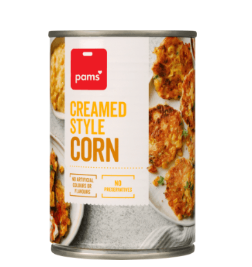 Pams Creamed Style Corn 410g