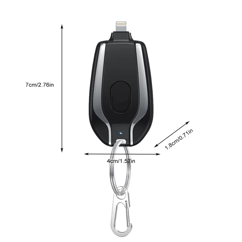 Portable Mini Keychain Power Bank
