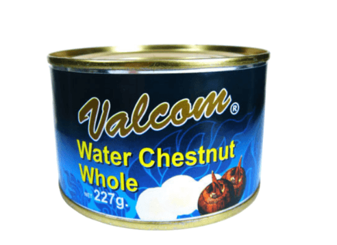 Valcom Whole Water Chestnuts 227g