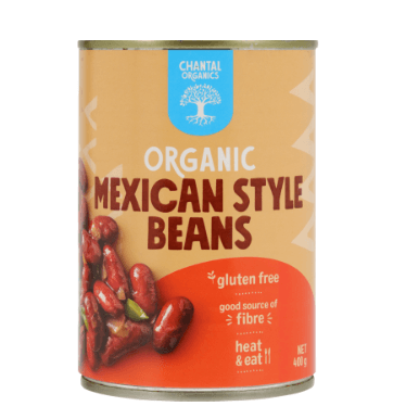 Chantal Organics Organic Mexican Style Beans 400g