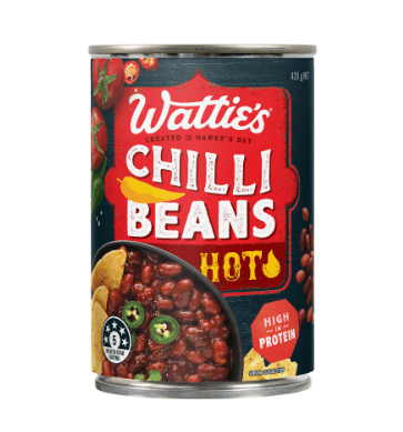 Wattie's Hot Chilli Beans 420g