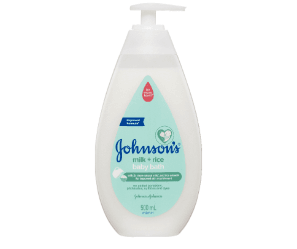 Johnson's Milk + Rice Baby Bath 500ml