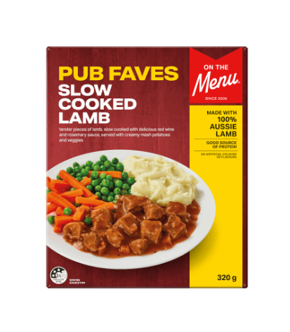 On The Menu Pub Faves Slow Cooked Lamb 320g