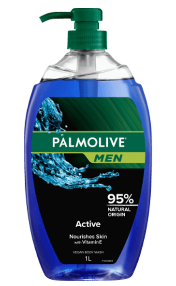 Palmolive Men Active With Sea Minerals Body Wash 1l