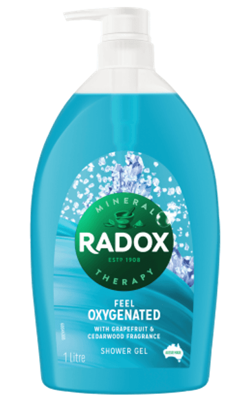 Radox Feel Oxygenated Shower Gel 1l