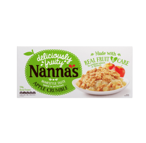 Nanna's Apple Crumble 550g