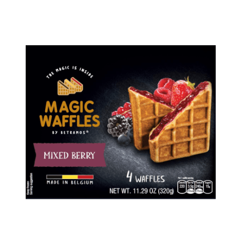 Magic Waffle Mixed Berry Waffles 320g