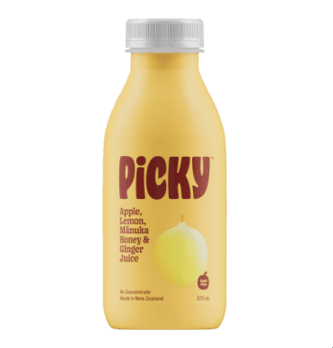 Picky Apple Lemon Manuka Honey & Ginger Juice 375ml
