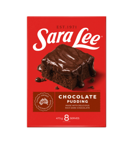 Sara Lee Chocolate Pudding 475g