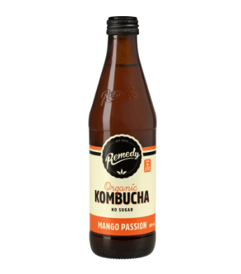Remedy Mango Passion Organic Kombucha 330ml