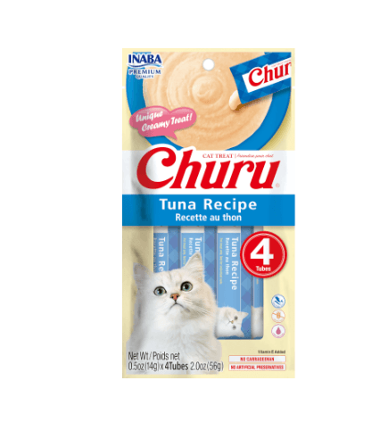 Inaba Churu Tuna Recipe Cat Food 56g