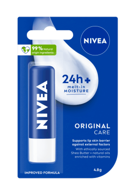 Nivea Original Care Lip Balm 4.8g