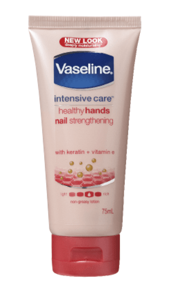 Vaseline Healthy Hands Nail Strengthening Hand Lotion 75ml