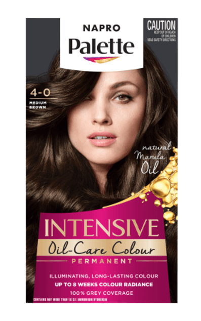 Napro Palette Intensive Medium Brown 4-0 Hair Colour 1pk