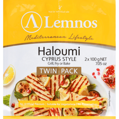 Lemnos Cyprus Style Haloumi Twin Pack 2 x 100g