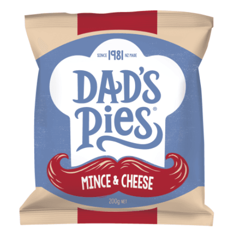 Dad's Pies Mince & Cheese Pie 200g