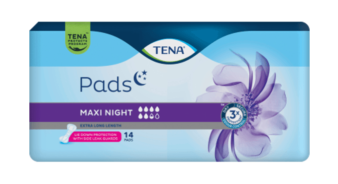 Tena Maxi Night Pads 14pk