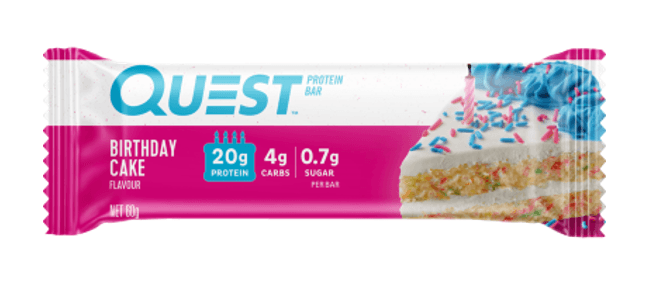 Quest Birthday Cake Flavour Protein Bar 60g