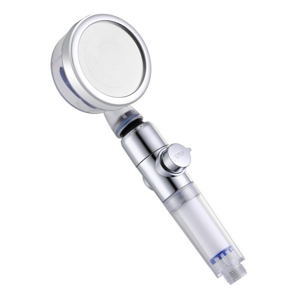 Turboshower Propeller Driven Handheld Shower