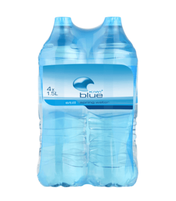 Kiwi Blue Still Spring Water 4pk