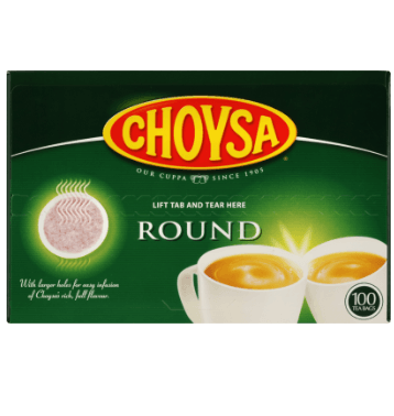 Choysa Round Tea Bags 100pk