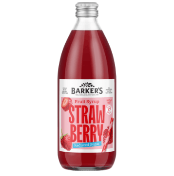 Barker's Strawberry Fruit Syrup 500ml