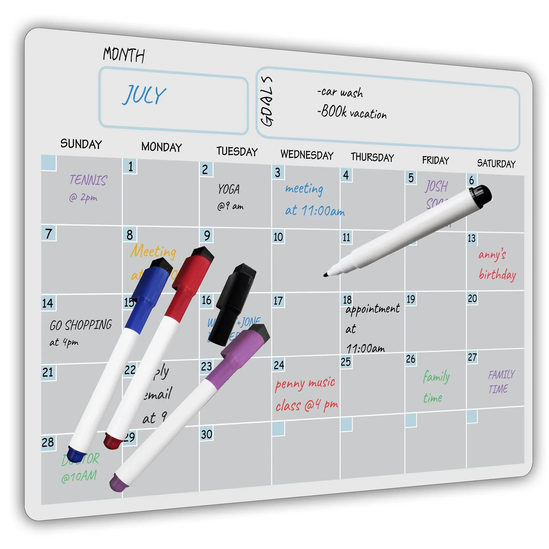 Magnetic Calendar NZ