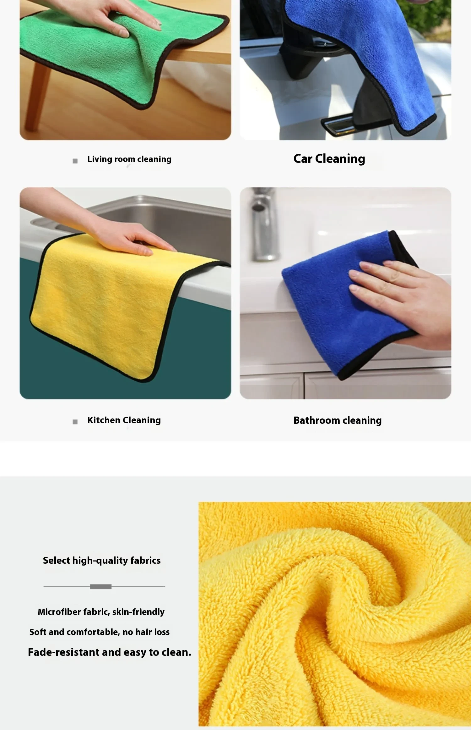 Microfiber Cleaning Cloths Nz