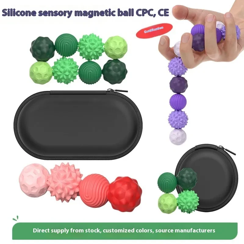 Magnetic Sensory Fidget Balls Set