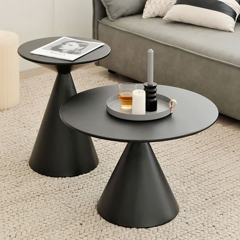 Concrete Round Side Table