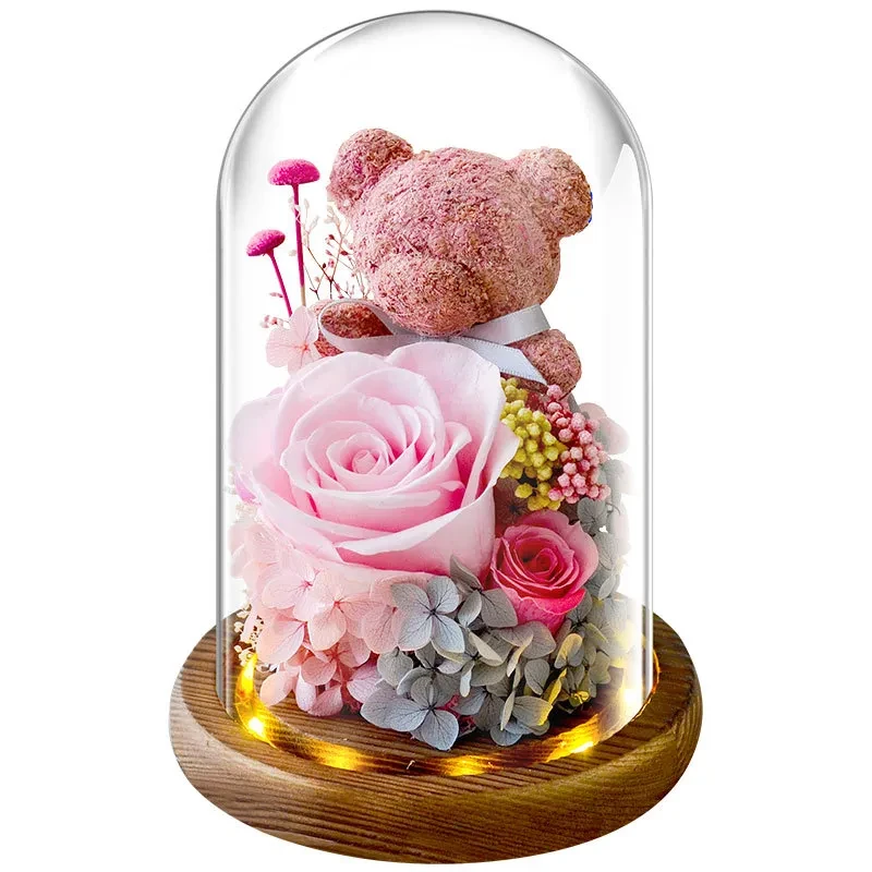 Flower in Glass Dome