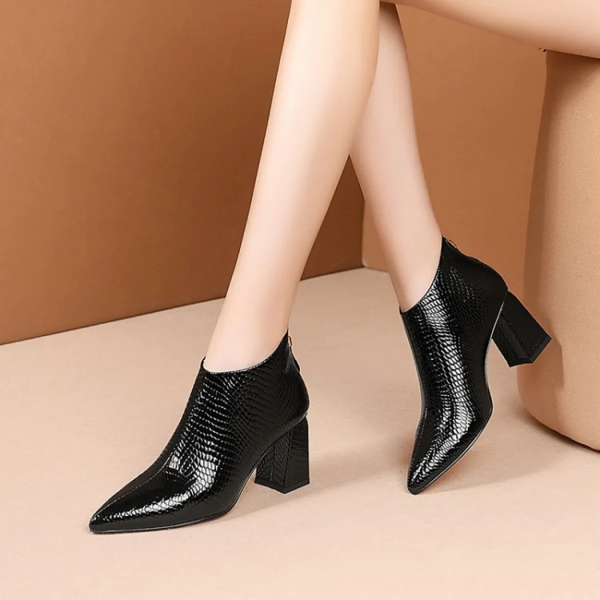 Coloured Ankle Boots