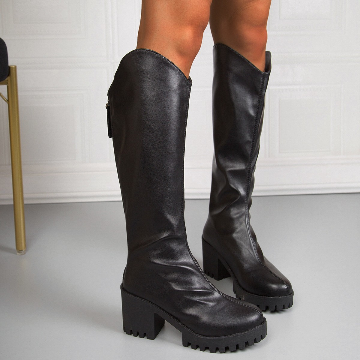 Women's Tall Leather Boots