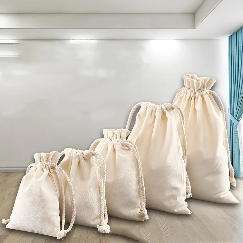 Calico Drawstring Bags NZ