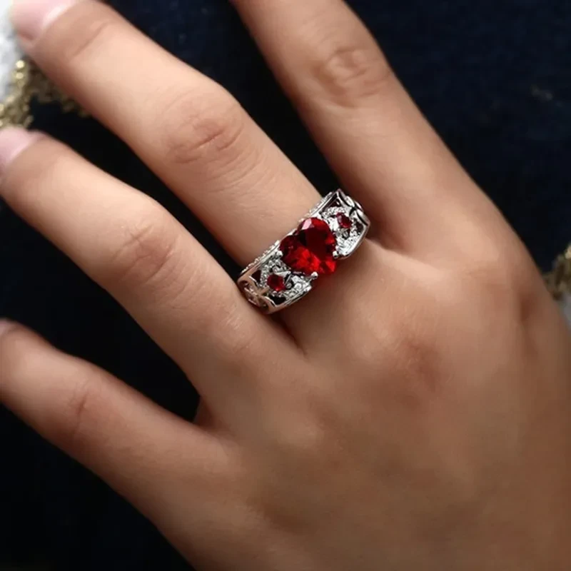 Princess Ring Heart-shaped