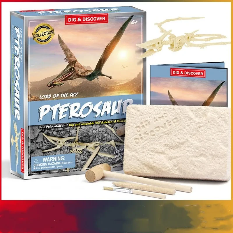 Dinosaur Fossil Digging Kit Toy